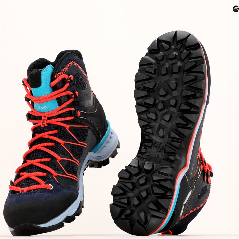 Dámské trekové boty Salewa MTN Trainer Lite Mid GTX navy blue-black 00-0000061360 12
