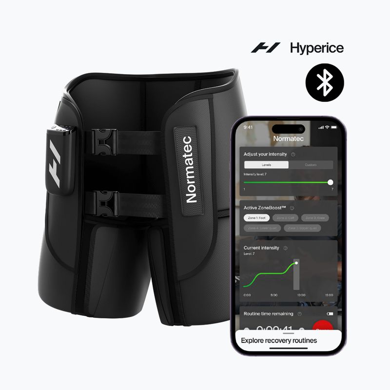Kraťasy na regeneraci Normatec Premier Hip black 4