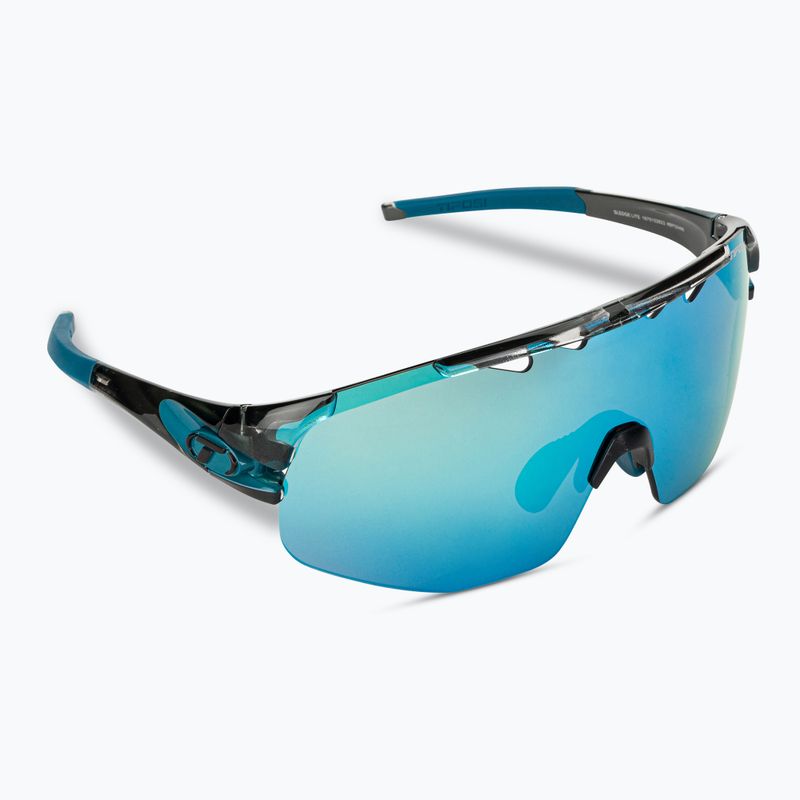 Cyklistické brýle Tifosi Sledge Lite Clarion crystal smoke/clarion blue/ac red/clear 2