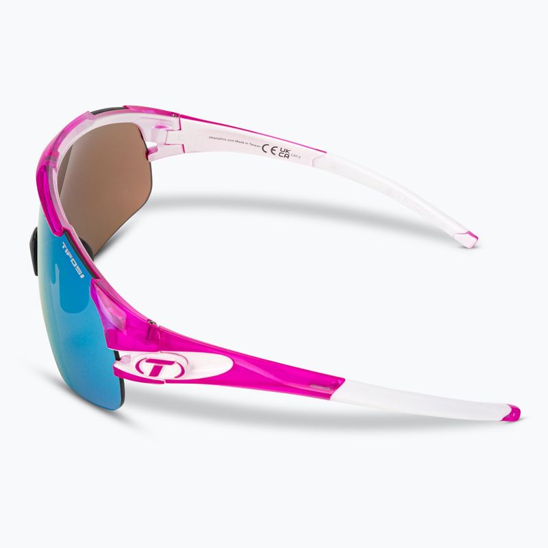 Cyklistické brýle Tifosi Sledge Lite Clarion crystal pink/clarion blue/ac red/clear 5