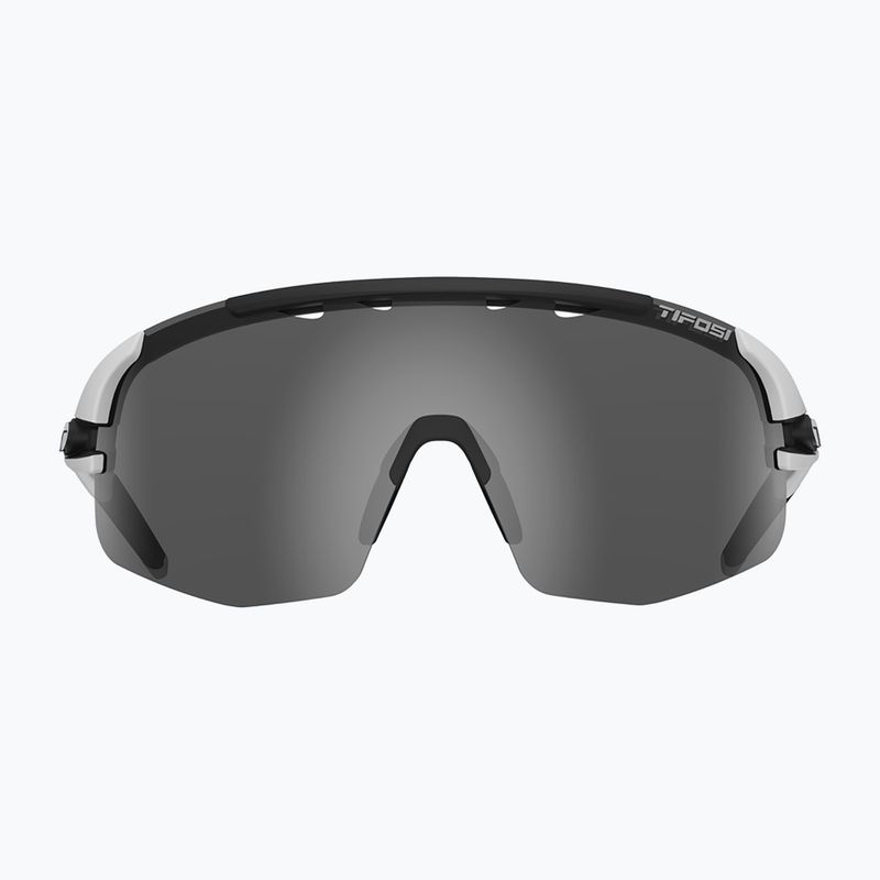 Cyklistické brýle Tifosi Sledge Lite matte white/smoke/ac red/clear 8