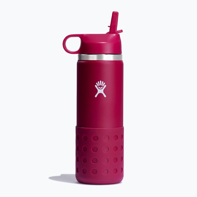 Termo láhev Hydro Flask s širokým hrdlem a víčkem s brčkem 590 ml snapper