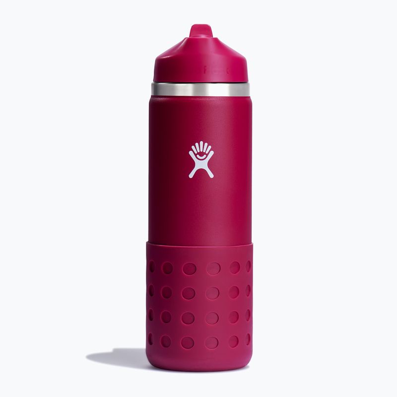 Termo láhev Hydro Flask s širokým hrdlem a víčkem s brčkem 590 ml snapper 2