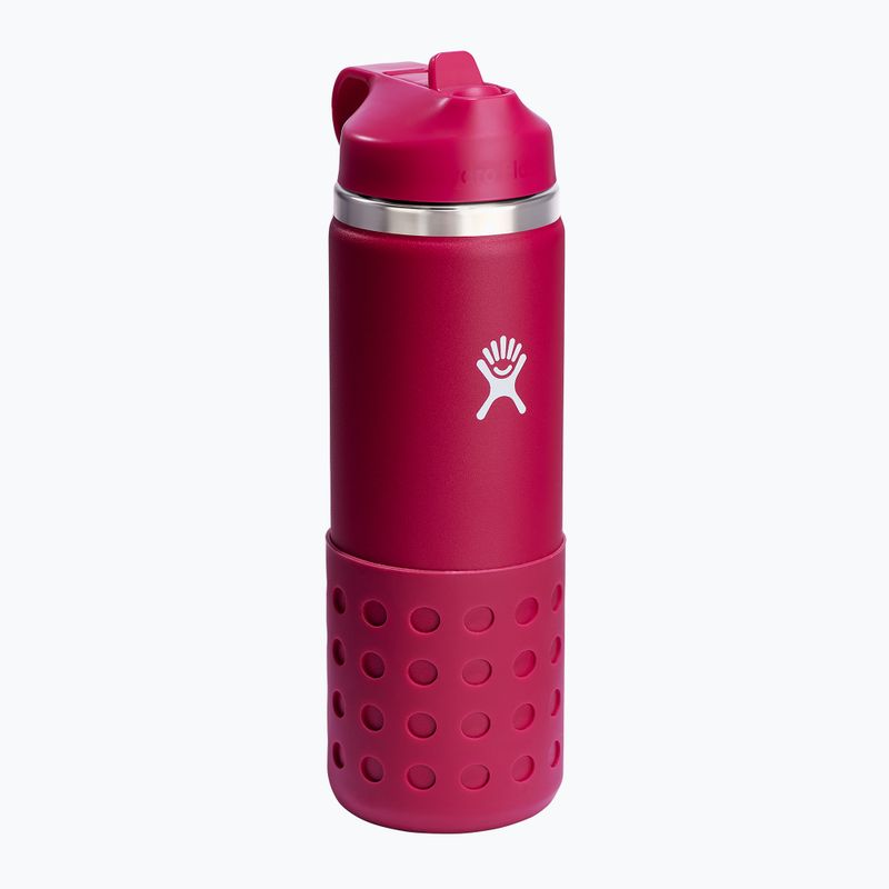 Termo láhev Hydro Flask s širokým hrdlem a víčkem s brčkem 590 ml snapper 3