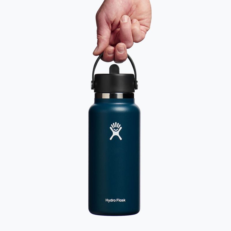 Termo láhev Hydro Flask Wide Flex Straw 945 ml tmavě modrá W32BFS464 3