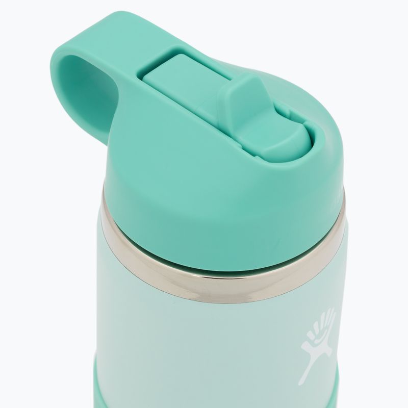 Termo láhev Hydro Flask se širokým hrdlem a víčkem s brčkem 355 ml Dew W12BSWBB441 3