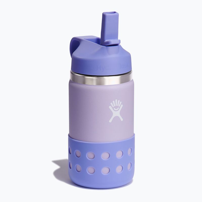 Termo láhev Hydro Flask Wide Mouth Straw Lid And Boot 355 ml fialová W12BSWBB519 2