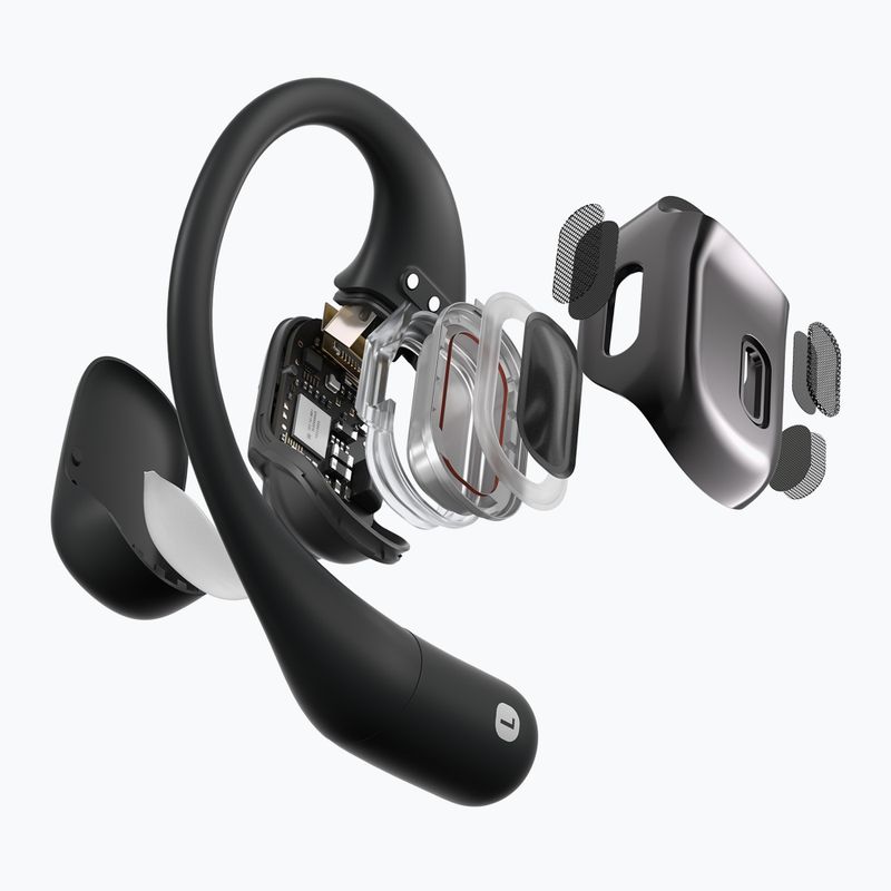Bezdrátová sluchátka Shokz OpenFit black 7