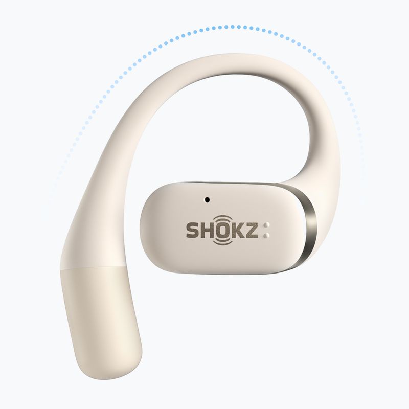 Bezdrátová sluchátka Shokz OpenFit beige 11