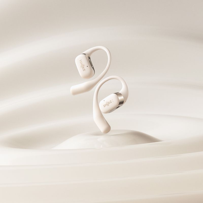 Bezdrátová sluchátka Shokz OpenFit beige 18