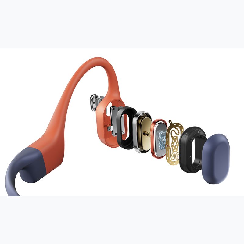 Bezdrátová sluchátka Shokz OpenSwim Pro red 5