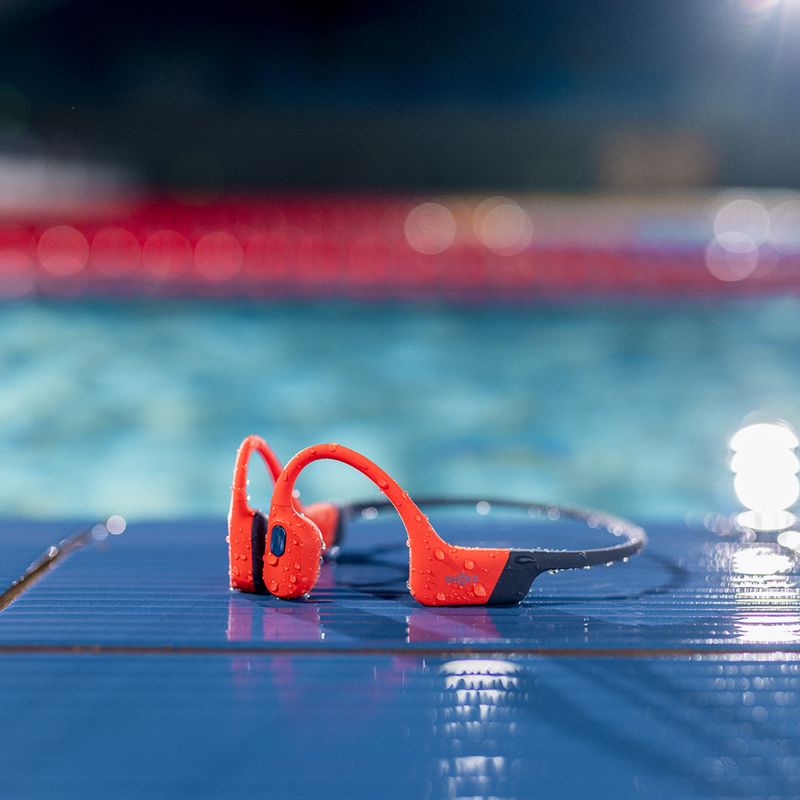 Bezdrátová sluchátka Shokz OpenSwim Pro red 19