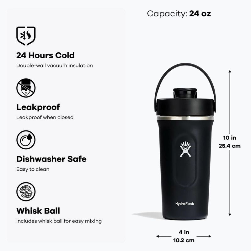 Shaker hydro  Flask Insulated Shaker 710 ml agave 5