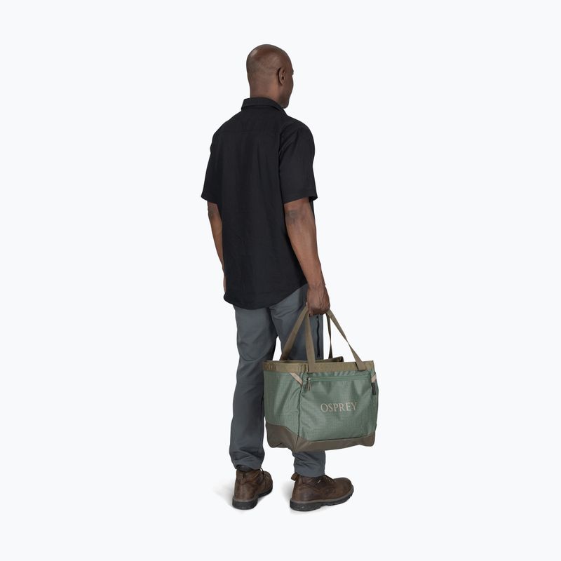 Cestovní taška Osprey Transporter Gear Tote 28 l pine leaf / earl grey 5