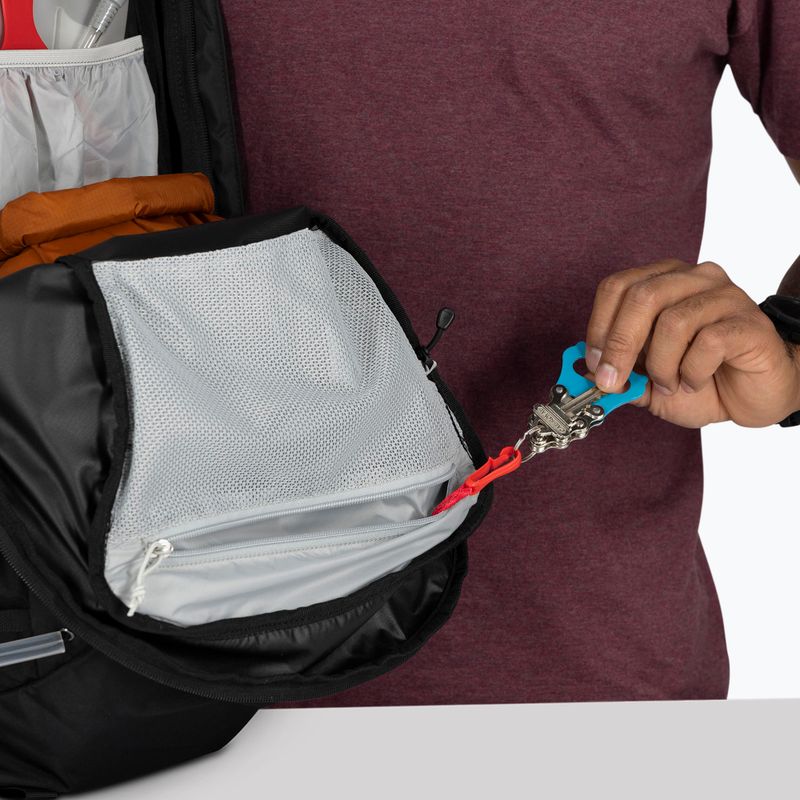 Pánský turistický batoh Osprey Talon 22 l black/coal grey  13