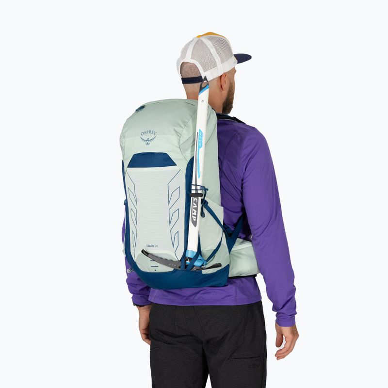 Pánský turistický batoh Osprey Talon 26 l frosty mint green/night shift 5
