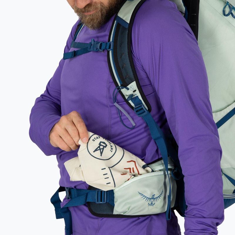 Pánský turistický batoh Osprey Talon 26 l frosty mint green/night shift 11