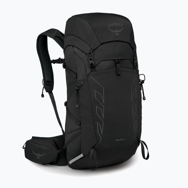Turistický batoh Osprey Talon EF 33 l black/ coal grey  2