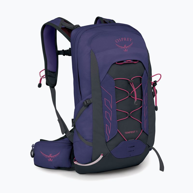 Dámský turistický batoh Osprey Tempest 11 l deep fig /hotspot pink 2