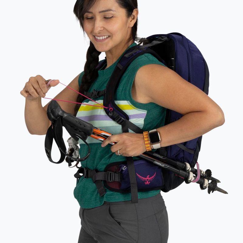 Dámský turistický batoh Osprey Tempest 11 l deep fig /hotspot pink 7