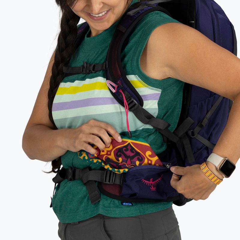 Dámský turistický batoh Osprey Tempest 11 l deep fig /hotspot pink 8