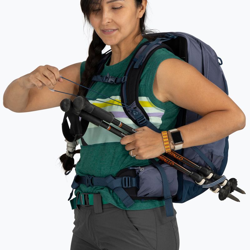 Dámský trekingový batoh sprey Tempest 22 l anchor blue / atlas 10