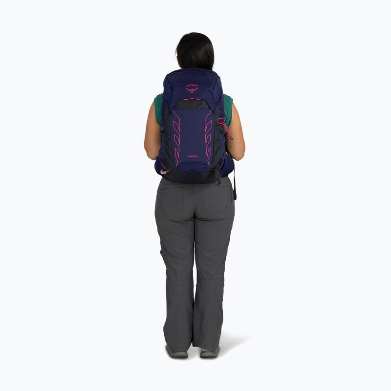 Dámský turistický batoh Osprey Tempest 26 l deep fig / hotspot pink  5