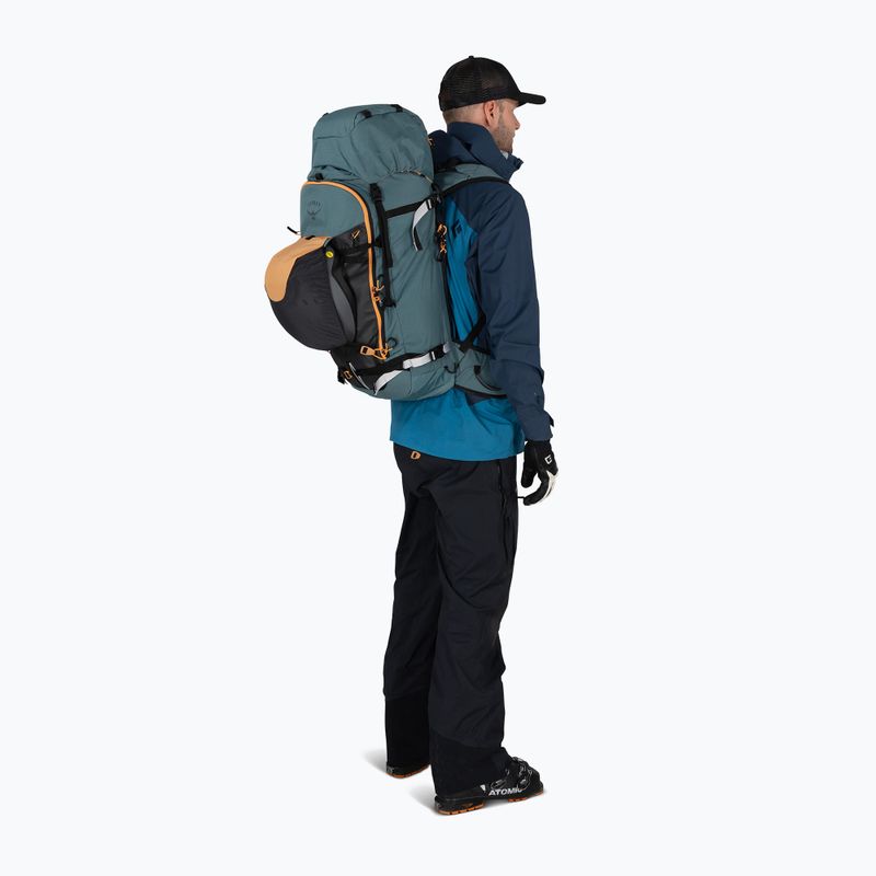 Batoh skialpový Osprey Soelden 45 l cascade blue/raven black 8
