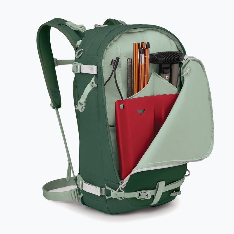 Dámský skitouringový batoh Osprey Sopris 25 l tundra green/green canopy 5
