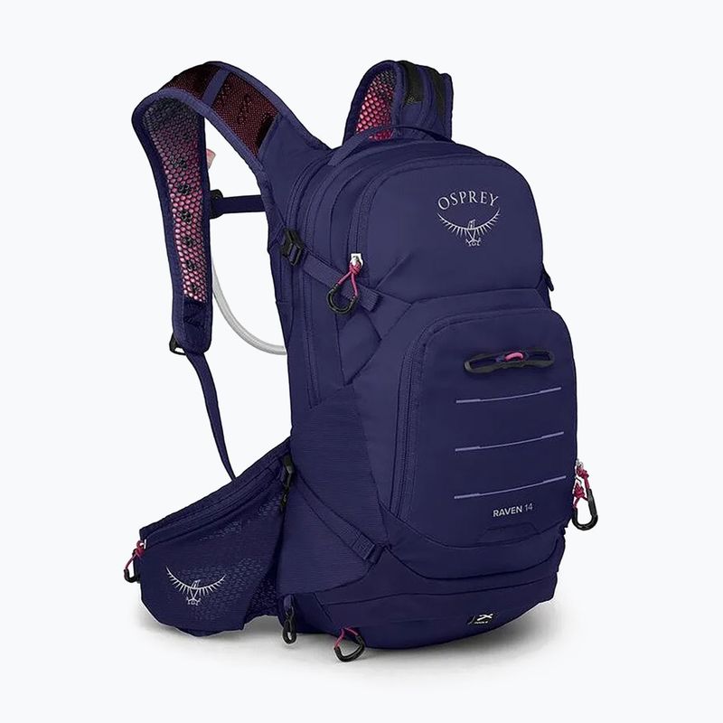 Dámský cyklistický batoh Osprey Raven 14 l deep fig 2