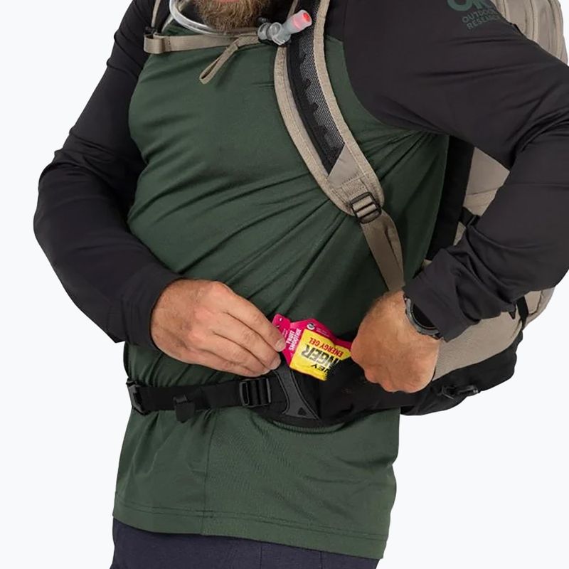 Cyklistický batoh Osprey Raptor 14 + bukłak 2.5 l pediment grey 8