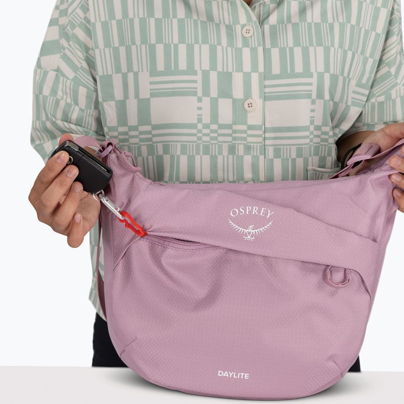 Taška Osprey Daylite Crossbody Pouch 6 l iris pink 7