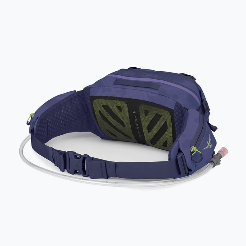 Ledvinka Osprey Seral 7 l with a hydration bladder 1.5 l botswana purple dust print 4