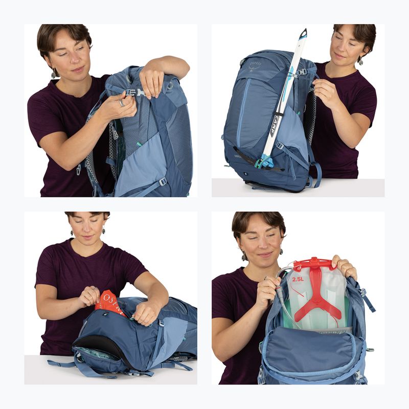 Dámský turistický batoh Osprey Sirrus 24 l sevres blue 14
