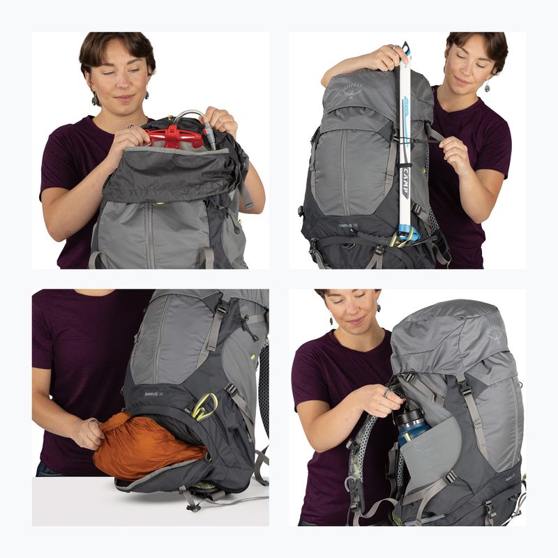 Dámský turistický batoh Osprey Sirrus 36 l medium grey 15
