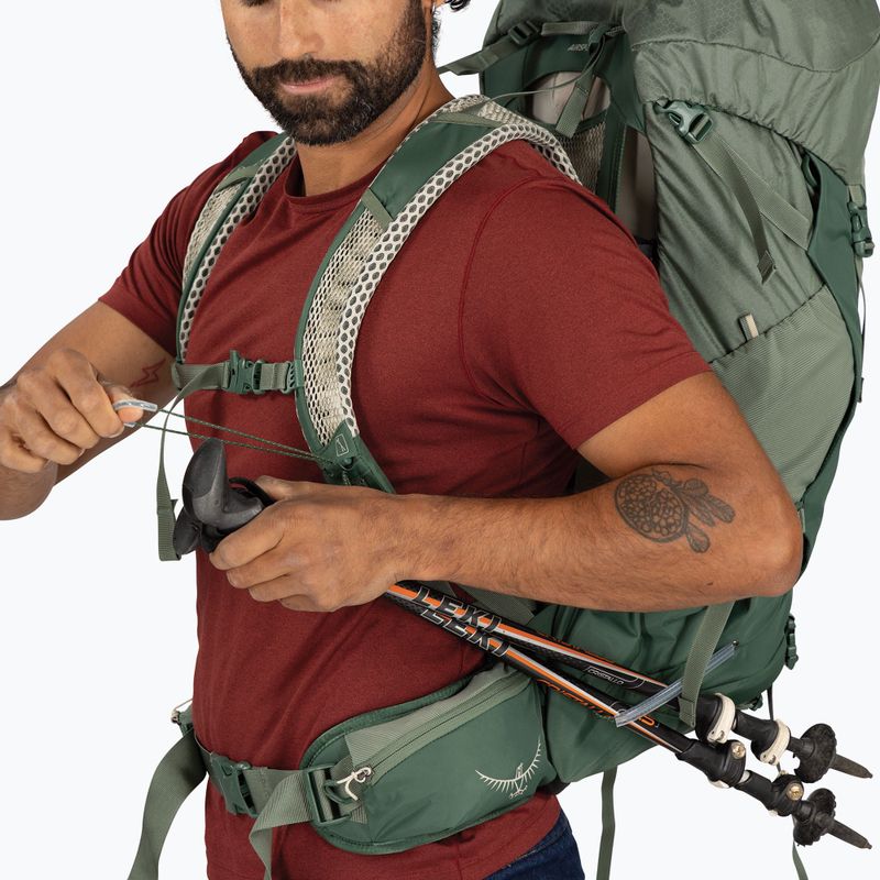 Pánský turistický batoh Osprey Stratos 44 l pine leaf 11