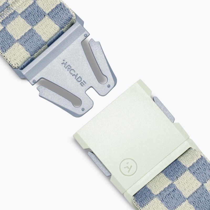 Opasek na kalhoty Arcade Check sky/sage 4