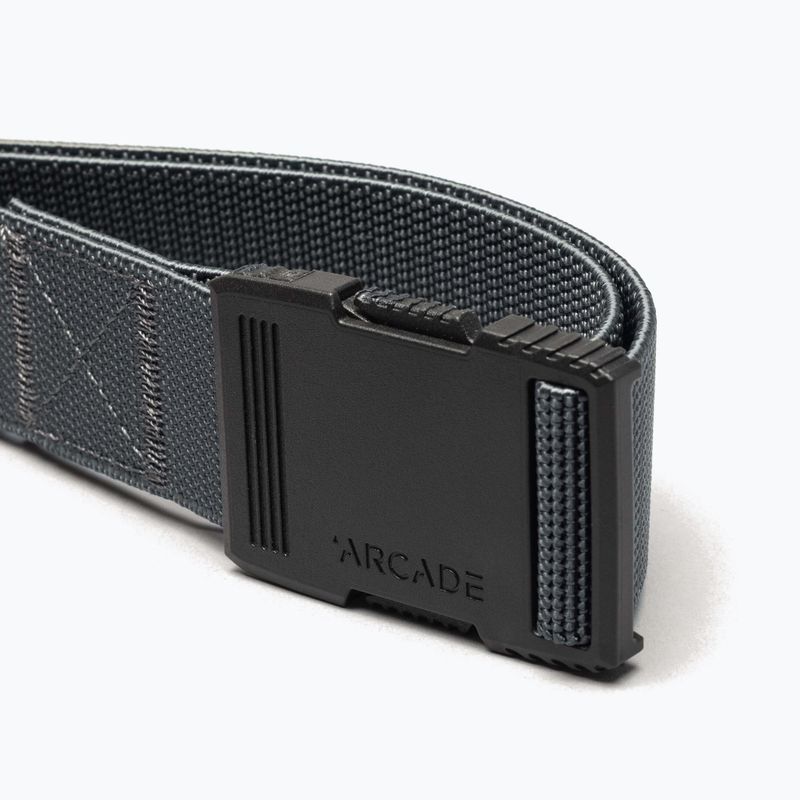 Opasek na kalhoty Arcade Hardware charcoal 3