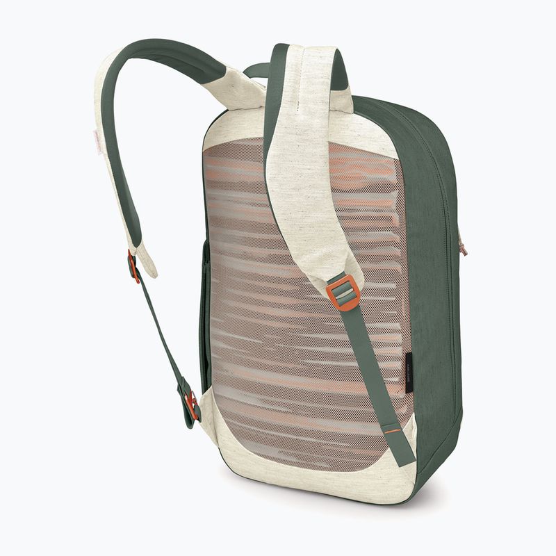 Městský batoh Osprey Arcane Earth Large Day 22 l moon beige/pine leaf 3