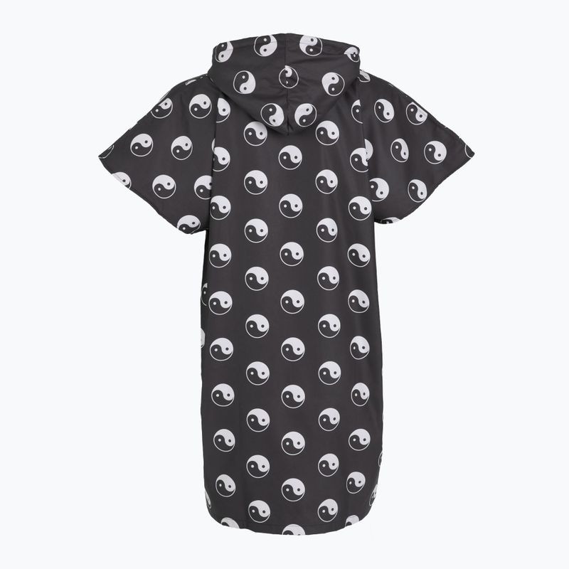 Pončo Slowtide Sun Moon Quick-Dry black 2