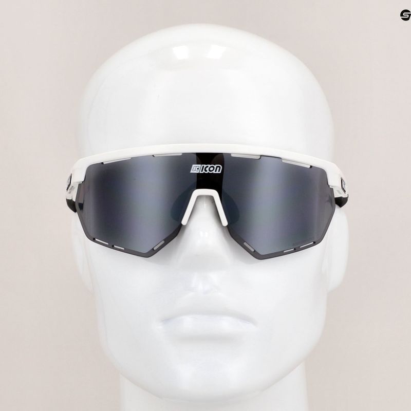 SCICON Aerowing white gloss/scnpp multimirror silver cyklistické brýle EY26080802 9