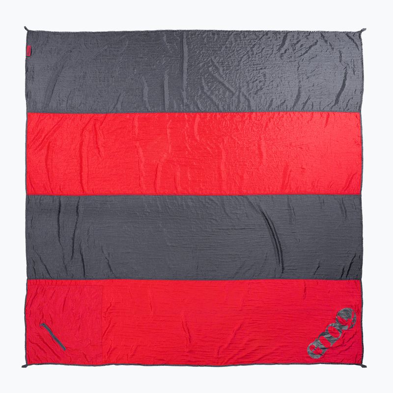 Pikniková deka ENO Islander red/charcoal