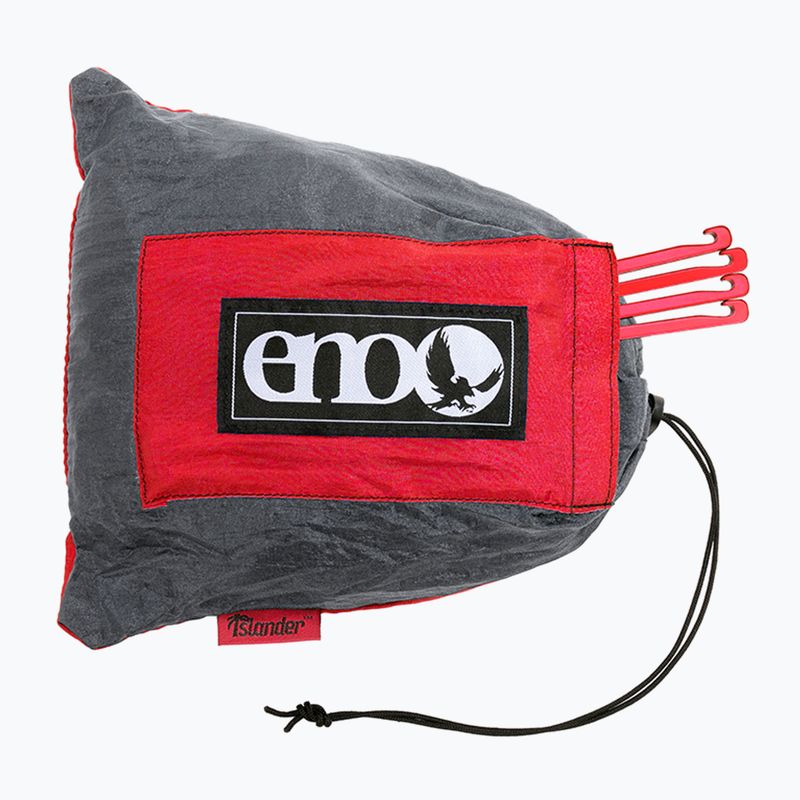 Pikniková deka ENO Islander red/charcoal 4
