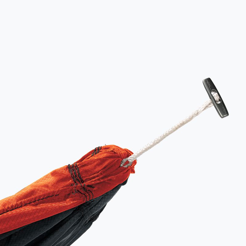 Turistická hamaka ENO SuperSub Ultralight charcoal/orange 3