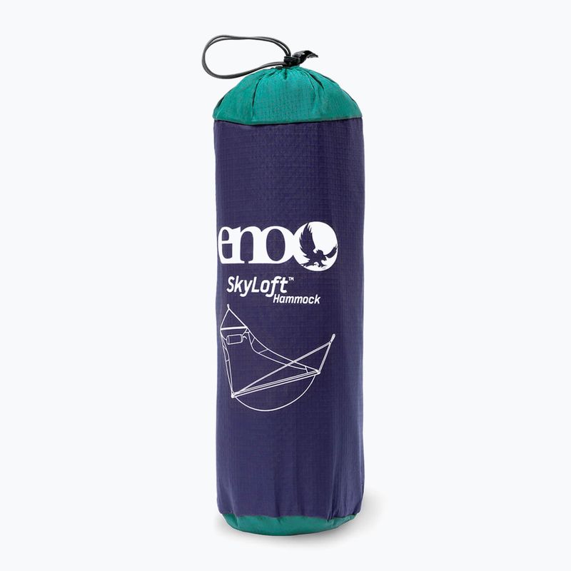 Turistická hamaka  ENO SkyLoft seafoam/navy 10
