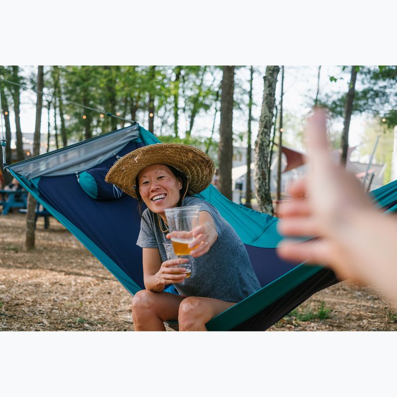 Turistická hamaka  ENO SkyLoft seafoam/navy 13