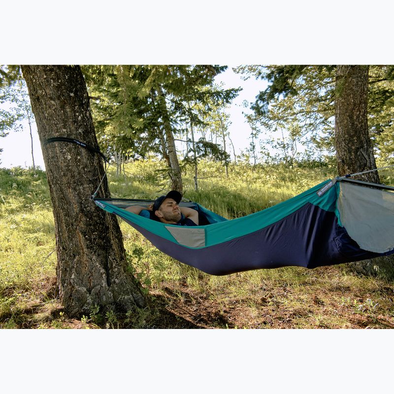 Turistická hamaka  ENO SkyLoft seafoam/navy 15