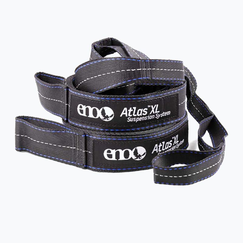 Popruh k zavěšení houpací sítě  ENO Atlas XL Hammock black/royal 2
