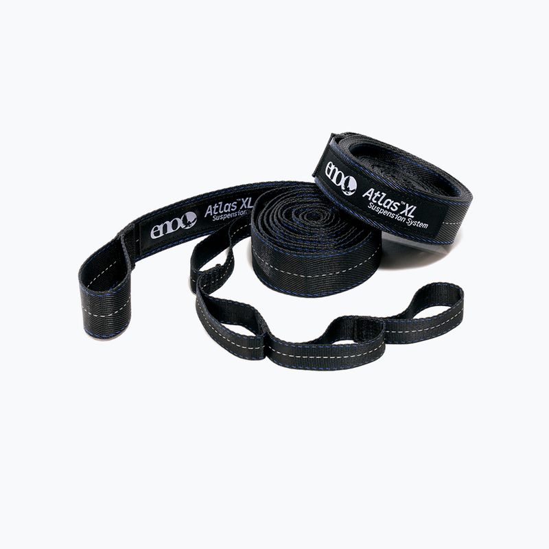 Popruh k zavěšení houpací sítě  ENO Atlas XL Hammock black/royal 3