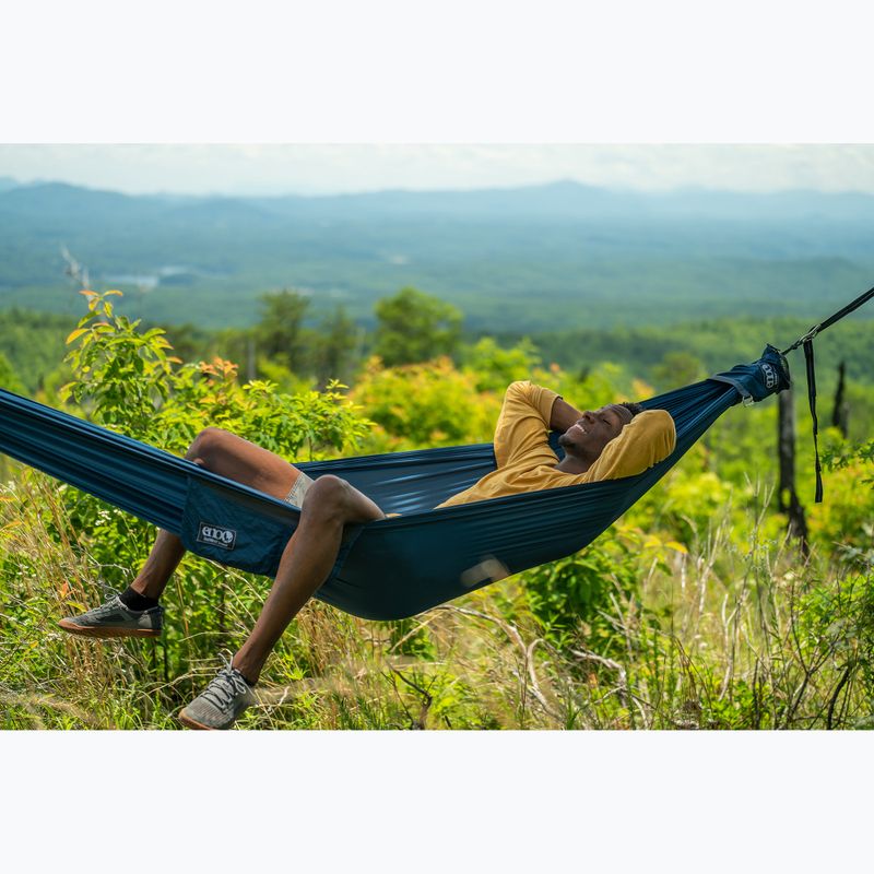 Turistická hamaka ENO TechNest Hammock midnight blue 7